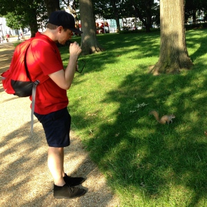 luke and squirrel